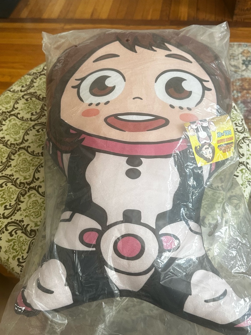 My Hero Academia shaped pillow featuring Ochaco Uraraka (Uravity)